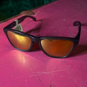 Oakley Youth Prizm P Silver Wayfarer Polarized Sunglasses